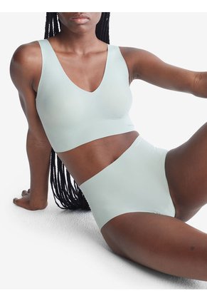 Pantie Verde Tipo Hipster Tiro Alto Invisible Calvin Klein