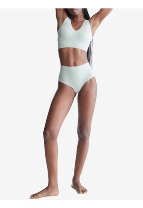 Pantie Verde Tipo Hipster Tiro Alto Invisible Calvin Klein