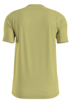 Camiseta Con Logo En El Pecho Hombre Amarillo Calvin Klein
