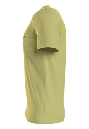 Camiseta Con Logo En El Pecho Hombre Amarillo Calvin Klein