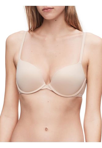 Brassier Beige Microfibra Memory Touch Push Up Calvin Klein Calvin Klein