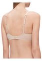 Brassier Beige Microfibra Memory Touch Push Up Calvin Klein de Calvin Klein