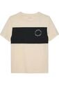 Camiseta Blanca De Manga Corta Con Diseño De Bloques De Color Calvin Klein de Calvin Klein