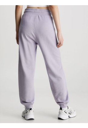 Pantalón De Chándal De Algodón Orgánico Mujer Morado Calvin Klein