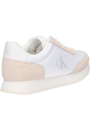 Tenis Blanco Con Logo Calvin Klein