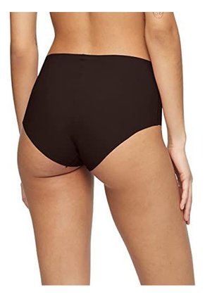 Pantie Café Tipo Hipster Modernas De Tiro Alto Calvin Klein