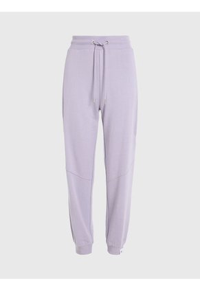 Pantalón De Chándal De Algodón Orgánico Mujer Morado Calvin Klein
