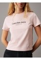 Camiseta Rosada Regular Con Logo Institutional Calvin Klein de Calvin Klein