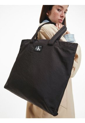 Bolso Tote Reversible Mujer Negro Calvin Klein