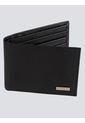 Billetera Negra Plegable Con Placa Esmaltada Calvin Klein de Calvin Klein