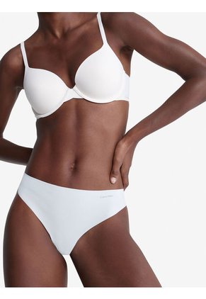 Tanga Celeste Invisible Con Logo En El Lateral