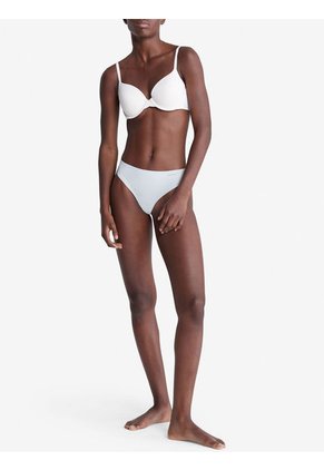 Tanga Celeste Invisible Con Logo En El Lateral