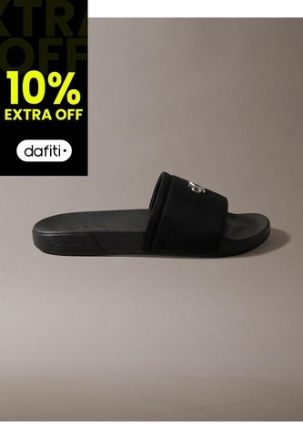 Sandalias Negro De Tela Calvin Klein Calvin Klein