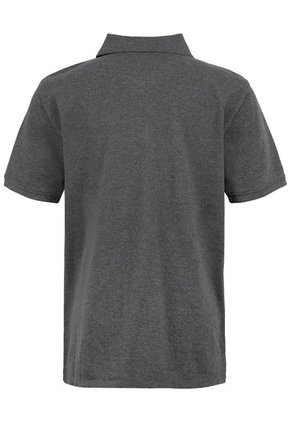 Polo Con Logo Gris Para Niño Calvin Klein