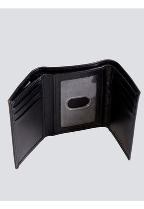 Billetera Negra Trifold Abington Calvin Klein