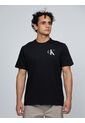 Camiseta Negra Con Monograma 30s Calvin Klein de Calvin Klein