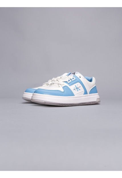Tenis Celeste Niña Tipo Basquet Calvin Klein