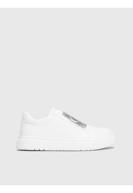 Tenis Blanco Niña Sin Cordones Calvin Klein