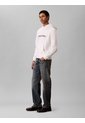 Buzo Blanco Con Capucha De Corte Regular Calvin Klein de Calvin Klein