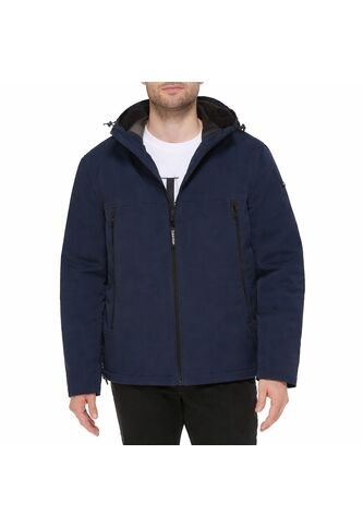 Chaqueta Azul Soft Shell Con Capota Y Forro De Sherpa Calvin Klein Calvin Klein