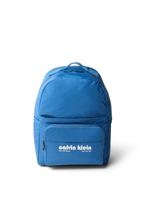 Morral Azul Multifuncional Con Logo Gráfico Calvin Klein