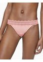 Pantie Coral Tipo Tanga En Microfibra Para Mujer Calvin Klein de Calvin Klein