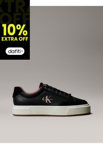Tenis Negro De Corte Bajo Calvin Klein Calvin Klein