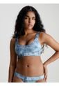 Top Vestido De Baño Estampado - Ck Authentic Para Mujer Calvin Klein de Calvin Klein