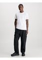 Camiseta Con Logo Hombre Blanco Calvin Klein de Calvin Klein