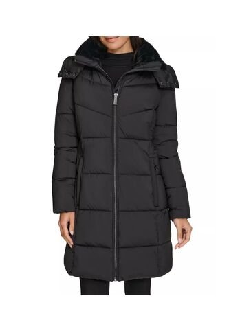 Buzo Negro Walker Con Capota Calvin Klein Calvin Klein