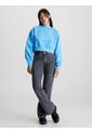 Saco Cropped Mujer Azul Calvin Klein de Calvin Klein