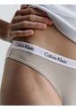 Bikini Beige Clásico Con Logo Calvin Klein de Calvin Klein