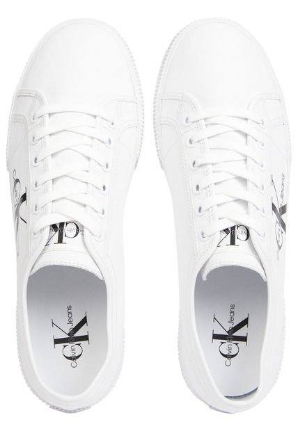 Tenis Blanco Essential Vulcanized Calvin Klein