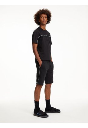 Bermuda Negra Corta Informal Para Hombre Calvin Klein