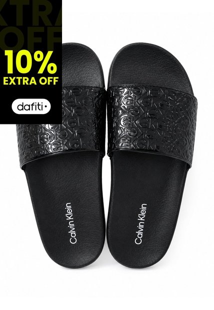 Sandalias Negro Kcarmira Calvin Klein