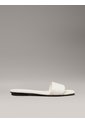 Sandalias Blanco De Jacquard Con Logo Calvin Klein de Calvin Klein
