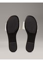 Sandalias Blanco De Jacquard Con Logo Calvin Klein de Calvin Klein