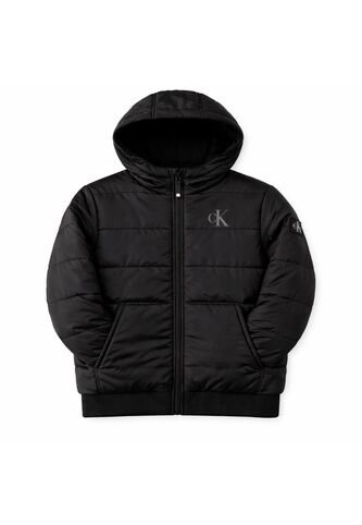 Chaqueta Negra Bomber De Sherpa Calvin Klein Calvin Klein
