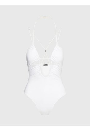 Traje De Baño Blanco - Multi Ties Calvin Klein
