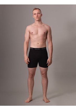 Pack Negro De 3 Boxer Brief - Cotton Stretch Calvin Klein