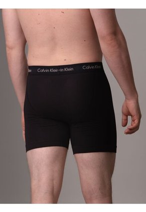 Pack Negro De 3 Boxer Brief - Cotton Stretch Calvin Klein