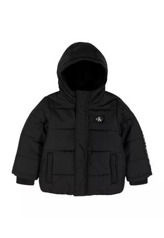 Chaqueta Negra / Rompe Viento Acolchada Ligera Calvin Klein Calvin Klein