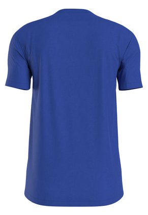 Camiseta Con Logo En El Pecho Hombre Azul Calvin Klein