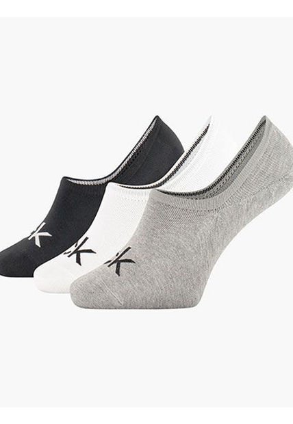 Medias  Hombre Gris Calvin Klein