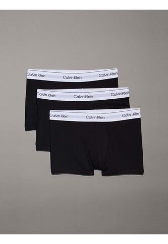 Pack Negro De 3 Bóxers Trunk - Icon Cotton Stretch Calvin Klein Calvin Klein