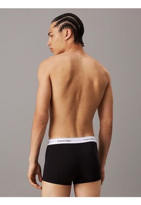 Pack Negro De 3 Bóxers Trunk - Icon Cotton Stretch Calvin Klein