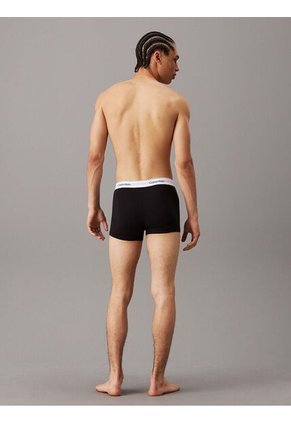 Pack Negro De 3 Bóxers Trunk - Icon Cotton Stretch Calvin Klein