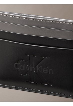 Tarjetero Negro Bold Calvin Klein