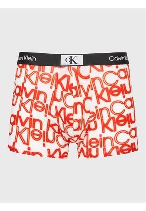 Bóxer Blanco Corto Con Estampado Hombre Calvin Klein Calvin Klein