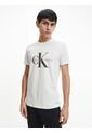 Camiseta Para Hombre S/S Blanco Calvin Klein de Calvin Klein